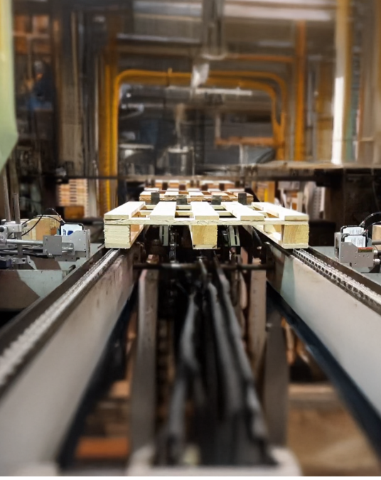 Industrial marking system on production line