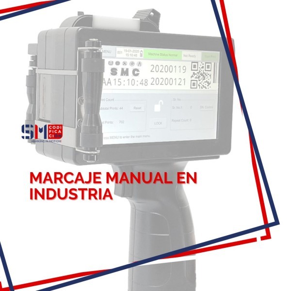 Marcaje manual en industria: cuándo utilizar una impresora manual para codificación industrial