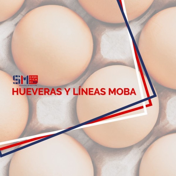 Hueveras y líneas MOBA: cómo imprimir fecha juliana y lote sin errores